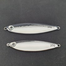 베이트샵 크롬 메탈지그 쇼어케스팅 20g 30g (우럭 광어 농어 삼치 갈치 볼락 고등어 전갱이 쇼어지깅)