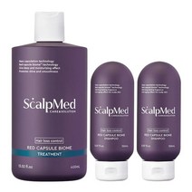 기타 브랜드 스칼프메드 탈모관리 레드캡슐바이옴 트리트먼트 400ml 1개 +샴푸 150ml 2개 탈모개선 두피케어, 단일옵션