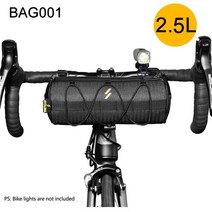 NEWBOLER-2022 신제품 핸들 바 가방 자전거 가방 프레임 패니어 다기능 휴대용 숄더백 액세서리, BAG001 블라