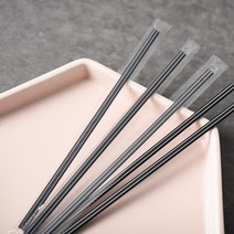 CUP.P 18cm 테이크아웃 커피스틱 (개별포장) 10000개, 레드