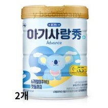 뉴 아기사랑 수 어드밴스 분유 2단계 750g, 1500g, 2set