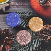 수제 샴푸 비누 양털 꽃 뿌리 생강 라벤더 여행용 사이즈 10g 휴대용 헤어 탈모 방지 두피 케어, [03] brown