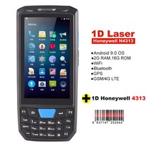 Rugline 4G 핸드 헬드 PDA 안드로이드 9.0 POS 터미널 터치 스크린 2D 바코드 스캐너 무선 와이파이 블루투스 GPS QR 코드 리더, 1D Laser N4313_EU