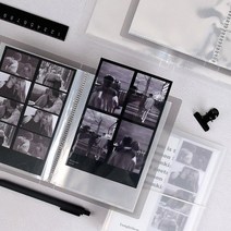 워너디스 4x6 네컷 사진 앨범 포토북 사진첩 포켓앨범, 블랙