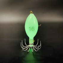 야광명주 애자 갑오징어 문어 야광봉돌 에자 쭈꾸미낚시채비 한팩 5개입세트