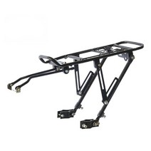 디스크 브레이크 알루미늄 합금 자전거 리어 랙 MTB Foldable 자전거 Pannier 캐리어 가방 수하물 선반, 1개