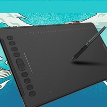 디지털 액정타블렛 전자칠판 드로잉보드 패드 그림판, 37.2x22.1cm, 블랙