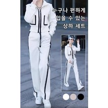 패션 캐주얼 루즈핏 트레이닝 세트 운동복 상하의세트