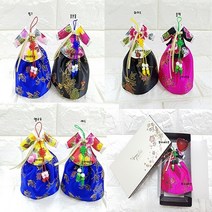 콩이네리본 선물용 매화무늬 한복방향제(향팩과 상자 포함) 외국인선물 한국관광기념품 한복디퓨져 한국전통선물, 매화 방향제-핑크