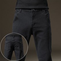스트레이트핏 긴바지 남자바지 캐주얼바지 봄 가을스타일 슬림 일자 가장 트렌드 스판 청 중년 롱 바지남자 2525200883