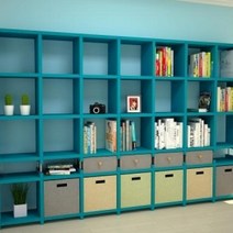서재장 오픈책장 틈새책꽂이 더크린 DIY 1 L7 4h1 거실 좁은 수납함, 블랙