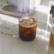 카페 머그컵 내열 유리잔 네스프레소 버츄오 500ml 2개, 500ml 2P1set