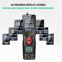 ANENG AN998 Professional Digital Multimeter 6000 Count Auto Ranging AC/DC Indicator Electrician, 한개옵션0