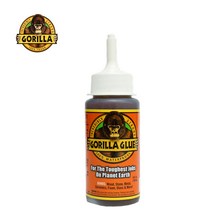 GORILLA GLUE 고릴라 폴리우레탄 글루 4oz (118ml) 나무접착제 방수접착제, 1개