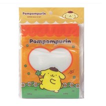 산리오 지퍼백 10매 SET 쿠로미 시나모롤 헬로키티, 05 폼폼푸린 지퍼백 10매, 1개