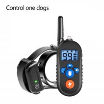 pet dog 800m training collar remote control electric shock warning 진동 방수 개 조련사 anti bark stop traini, 한 마리의 개를 통제하다, 영국 플러그