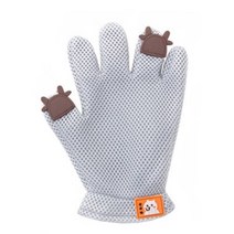 강아지 고양이 털 갈이 제거 장갑 마사지 브러쉬 애견 미용 애묘 관리 반려 동물 애완, 01[on] 털장갑 GRAY -카우