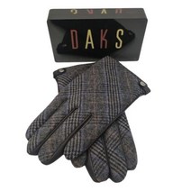 닥스셔츠 [닥스남성장갑][선물추천][백화점인기상품] 양가죽과 체크패턴 콤비 소재로 부드럽고 고급스러운 남성 블랙 장갑