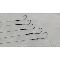 티타늄와이어 원터치채비 원투낚시바늘 티타늄목줄 세이코16호바늘, 10cm(5개입)
