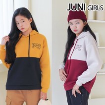 주니걸즈 1982후드 티셔츠 기모안감