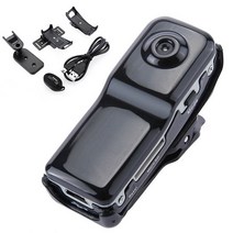 바디캠 body cam 액션캠 카메라 md80 mini camera, 검은색