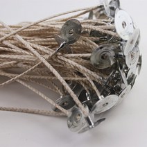 캔들심지 양초 나무 세트 새로운 디자인 양초 두꺼운 DIY 수제 만들기 용품 재료 무연 램프 코어 왁스 심지, 05 20cm 100pcs