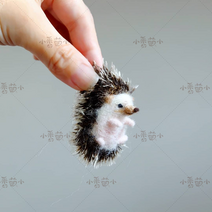 인형옷만들기패키지키트세트 반려견인형제작 반려견양모인형 양모고슴도치 강아지양모인형 양모인형, 키운 고슴도치·동영상 튜토리얼