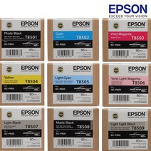 엡손 정품잉크 9색잉크 SC-P800 T850 100 200 300 400 500 600 700 800 900, T850400 Yellow, 1개