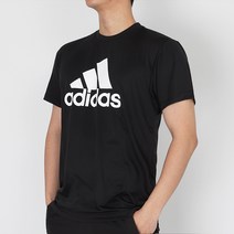 아디다스 M MH BOS 에어로레디 티셔츠 블랙
