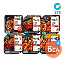 청정원 안주야 6개 골라담기 (껍데기/곱창/막창/닭발/근위), 직화곱창 160g x 6개