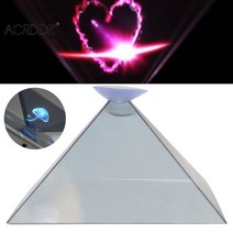 3D 홀로그램 팬 프로젝터 디스플레이 피라미드 비디오 스탠드 스마트 휴대 전화 용 범용, 협력사, 쇼로