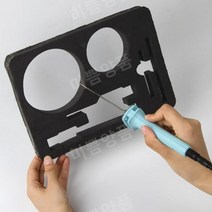 우드락커터기 포맥스재단 폼보드 우드락 스티로폼 자르기 열선 커터기 커팅기, 5CM 펜