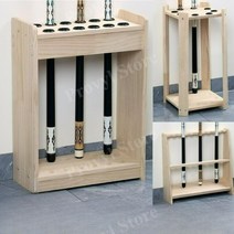 큐꽂이 당구큐걸이 당구용품가구 당구큐홀더 개인큐걸이 간편조립, 2열24공(흑목결)MDF재질