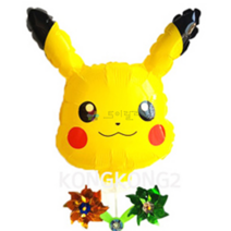 캐릭터 바람개비 풍선 파티 놀이동산 막대 스틱, 포켓몬