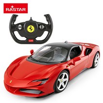 라스타 페라리 SF90 Stradale RC 자동차 1:14 충전식 배터리 원격 제어 모델 무선 기계 차량 장난감, 01 SF90 Stradale