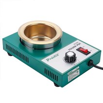 300w 납 녹이는 기계 디핑기 용해로 솔더 소형납땜조, 150W폭38x높이35MM ~600도0.3KG