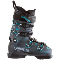 Dalbello 스키장비 Veloce 85 W GW Ski Boots Womens 2023, Black/Opal Green, 25.5