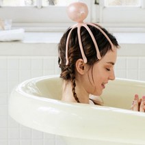 Lourdes 전동두피마사지기 머리마사지기 헤드스파 앨리란, 핑크(PINK)