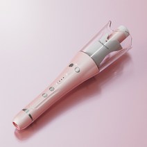 다기능 자동고데기 장미형 적외선 웨이브 스타일링 선물 나른 고데기, 마카롱 분말, 하나