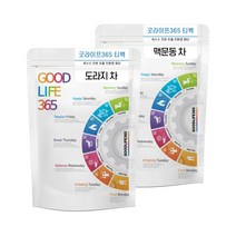굿라이프365 도라지 맥문동 차 삼각티백 각 50개입, 도라지 50티백 + 볶은 맥문동 50티백