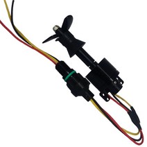 rc보트 rc잠수함 2822 브러시리스 rc 모터 2-4s 16800rpm 수중 추진기 모터 diy rov 로봇 모델 submari 용 3 블레이드 프로펠러 키트 무선