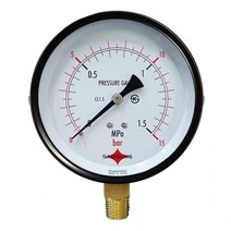 삼성계기 압력계 일반 진공계 100파이 연성계 A타입, 100파이 10bar