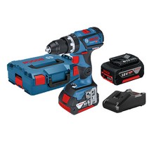 보쉬)충전해머드릴 GSB18V-60C 5.0Ah배터리2개, 단품