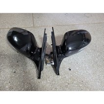 에쿠스VI 백미러 에쿠스VI 사이드미러 에쿠스 신형 백미러 16핀 검정 중고품, 운전석, 1개