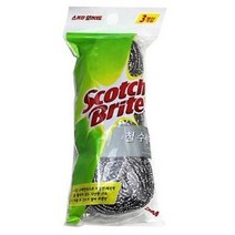 3M 스카치 브라이트 철수세미 45g 3개입, 행복한 1, 행복한 1
