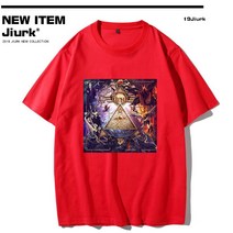 티셔츠 여름 취미 쿠소 웃기다 디자인 ILLUMINATI 이니셜 스트릿 힙합 남자 커플 반팔 트렌드 3796934354