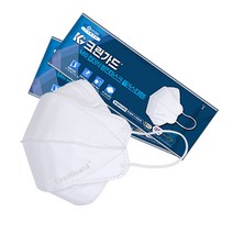 44097 크린가드 M10 2급 접이식 방진마스크 대형 40매(1카톤)