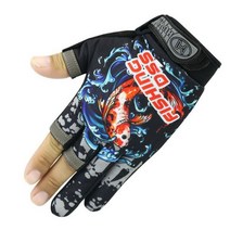 세 손가락 컷 스포츠 낚시 장갑 사냥용 장갑 guantes pesca finger protector 장갑 낚시 fingertip, 제이 그레이, l