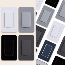 제일전기 디아트 스위치 콘센트 커버 1구 2구 3구 맹커버 통신 화장실 방우 화이트 실버 블랙 다크그레이 전등 교체 인테리어 디아트시리즈, 디아트 화이트, 48.대기전력 차단콘센트 4구