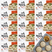 [다만세푸드] 나래식품 산동만두 매운 찐만두 180g x 15개/ 고기 포자 만두 전자렌지용, 15개